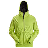 Snickers 8400 FlexiWork Windblocker Stretch Hoodie - Lime