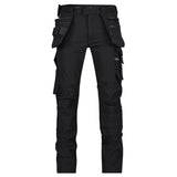 Dassy Matrix stretch werkbroek holsterzakken - Zwart