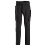 Snickers 6873 FlexiWork FullStretch werkbroek - Black