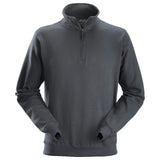 Snickers 2818 Zip Sweatshirt - Steelgrey