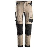 Snickers 6341 AllroundWork stretch werkbroek - Khaki/Black