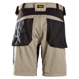 Snickers 6112 LiteWork 37.5 shorts - Khaki/Black