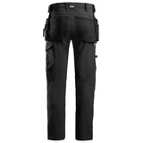 Snickers 6271 AllroundWork full stretch werkbroek holsterzakken - Black/Black