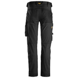 Snickers 6341 AllroundWork stretch werkbroek - Black/Black