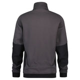 Dassy Velox sweater met rits - Antracietgrijs/Zwart