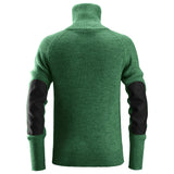 Snickers 2905 ½-Zip Wollen Sweater - ForestGreen