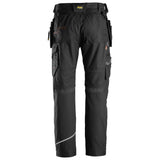 Snickers 6214 Canvas+ Werkbroek+ RuffWork - Black/Black