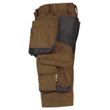 Dassy Bionic shorts holsterzakken - Leembruin/Antracietgrijs