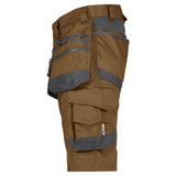 Dassy Trix stretch shorts - Leembruin/Antracietgrijs