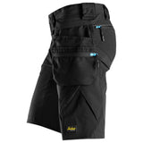 Snickers 6108 LiteWork shorts holsterzakken - Black