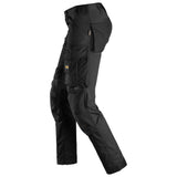 Snickers 6341 AllroundWork stretch werkbroek - Black/Black