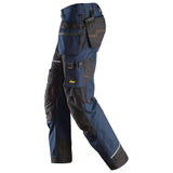 Snickers 6214 Canvas+ Werkbroek+ RuffWork - Navy/Black