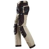 Snickers 6210 LiteWork 37.5 werkbroek holsterzakken - Khaki/Black