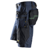 Snickers 6904 FlexiWork shorts holsterzakken - Navy/Black