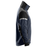 Snickers 8005 AllroundWork Windproof Fleecejack - Navy/Black