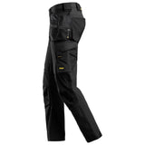 Snickers 6271 AllroundWork full stretch werkbroek holsterzakken - Black/Black