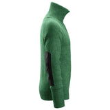 Snickers 2905 ½-Zip Wollen Sweater - ForestGreen