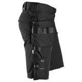 Snickers 6172 FlexiWork shorts holsterzakken - Black