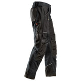 Snickers 6314 Canvas+ Werkbroek+ RuffWork - Black/Black