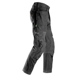 Snickers 6902 Werkbroek FlexiWork - Black/Black