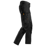 Snickers 6271 AllroundWork full stretch werkbroek holsterzakken - Black/Black