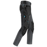 Snickers 6208 Werkbroek+ LiteWork - Steelgrey/Black