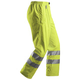Snickers 8243 Regenbroek PU High Visibility - 6600 Yellow