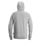 Snickers 2894 Logo Hoodie - Grey Melange