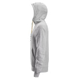 Snickers 2894 Logo Hoodie - Grey Melange