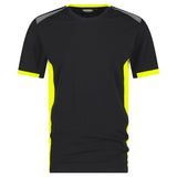 Dassy Tampico T-shirt Zwart/Fluogeel